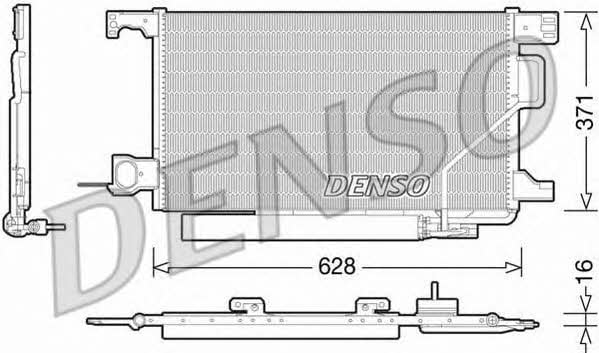 DENSO DCN17026 Радіатор кондиціонера (Конденсатор) DCN17026: Купити в Україні - Добра ціна на EXIST.UA!