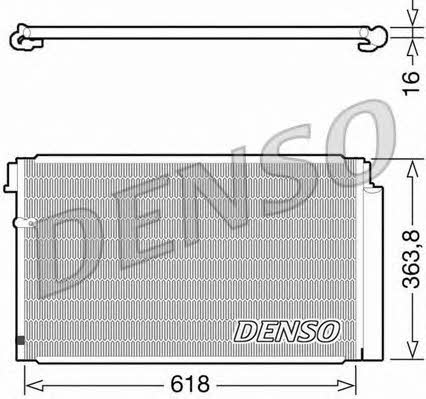 DENSO DCN40011 Радіатор кондиціонера (Конденсатор) DCN40011: Купити в Україні - Добра ціна на EXIST.UA!