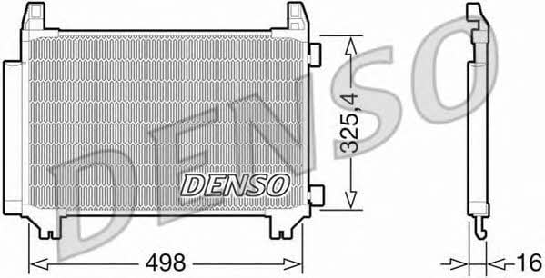 DENSO DCN50028 Радіатор кондиціонера (Конденсатор) DCN50028: Приваблива ціна - Купити в Україні на EXIST.UA!