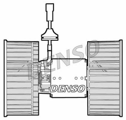 DENSO DEA12001 Вентилятор опалювача салону DEA12001: Купити в Україні - Добра ціна на EXIST.UA!