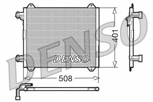 DENSO DCN02009 Радіатор кондиціонера (Конденсатор) DCN02009: Купити в Україні - Добра ціна на EXIST.UA!