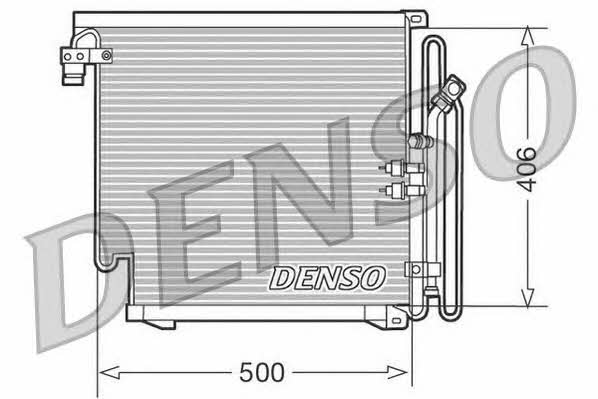 DENSO DCN02010 Радіатор кондиціонера (Конденсатор) DCN02010: Купити в Україні - Добра ціна на EXIST.UA!