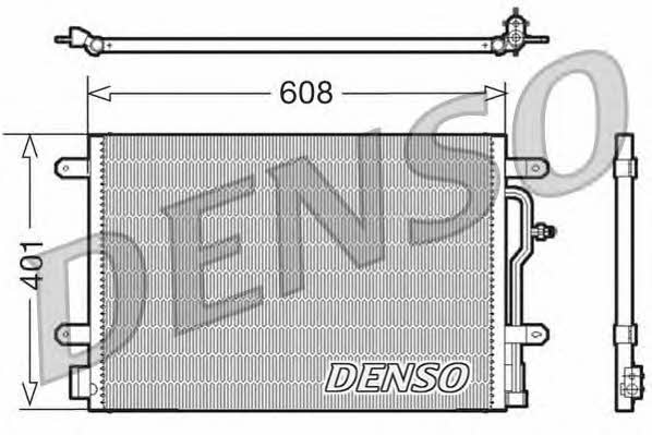 DENSO DCN02011 Радіатор кондиціонера (Конденсатор) DCN02011: Купити в Україні - Добра ціна на EXIST.UA!