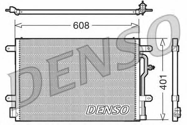 DENSO DCN02012 Радіатор кондиціонера (Конденсатор) DCN02012: Приваблива ціна - Купити в Україні на EXIST.UA!