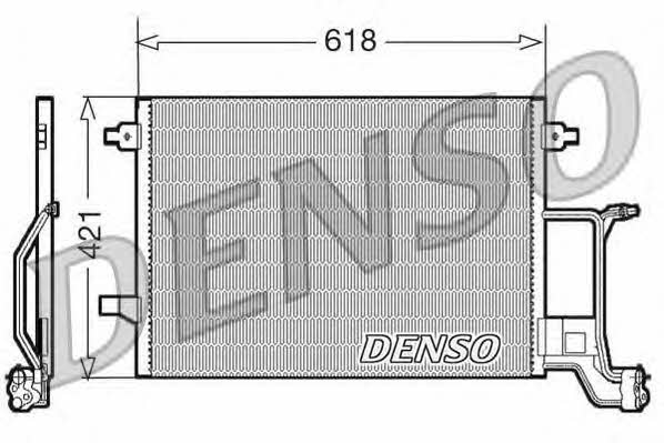 DENSO DCN02015 Радіатор кондиціонера (Конденсатор) DCN02015: Купити в Україні - Добра ціна на EXIST.UA!