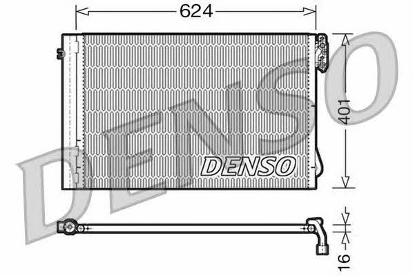 DENSO DCN05011 Радіатор кондиціонера (Конденсатор) DCN05011: Купити в Україні - Добра ціна на EXIST.UA!