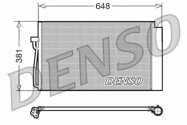 DENSO DCN05017 Радіатор кондиціонера (Конденсатор) DCN05017: Купити в Україні - Добра ціна на EXIST.UA!