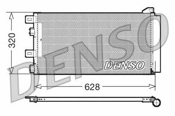 DENSO DCN05101 Радіатор кондиціонера (Конденсатор) DCN05101: Купити в Україні - Добра ціна на EXIST.UA!
