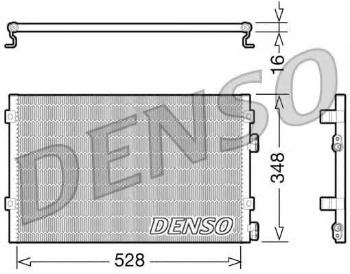 DENSO DCN06004 Радіатор кондиціонера (Конденсатор) DCN06004: Купити в Україні - Добра ціна на EXIST.UA!
