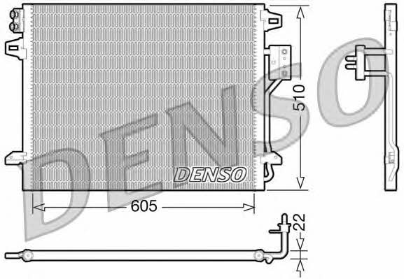 DENSO DCN06006 Радіатор кондиціонера (Конденсатор) DCN06006: Купити в Україні - Добра ціна на EXIST.UA!