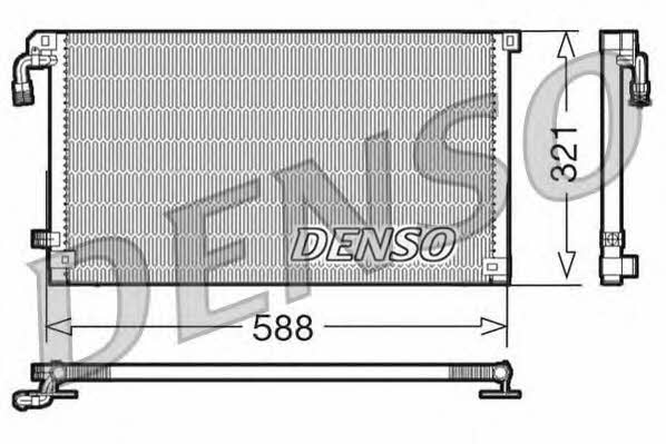 DENSO DCN07004 Радіатор кондиціонера (Конденсатор) DCN07004: Купити в Україні - Добра ціна на EXIST.UA!