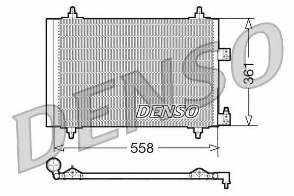 DENSO DCN07005 Радіатор кондиціонера (Конденсатор) DCN07005: Купити в Україні - Добра ціна на EXIST.UA!