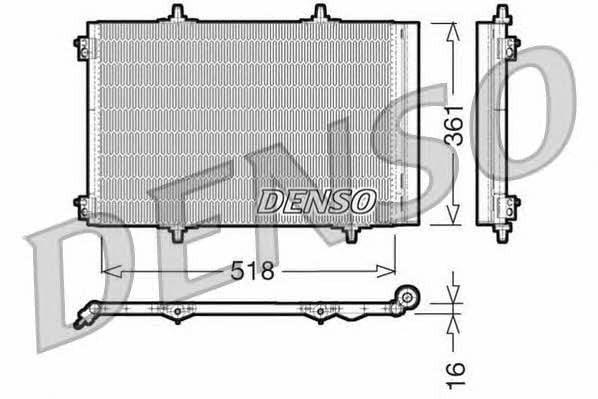 DENSO DCN07013 Радіатор кондиціонера (Конденсатор) DCN07013: Приваблива ціна - Купити в Україні на EXIST.UA!