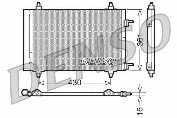 DENSO DCN07019 Радіатор кондиціонера (Конденсатор) DCN07019: Купити в Україні - Добра ціна на EXIST.UA!