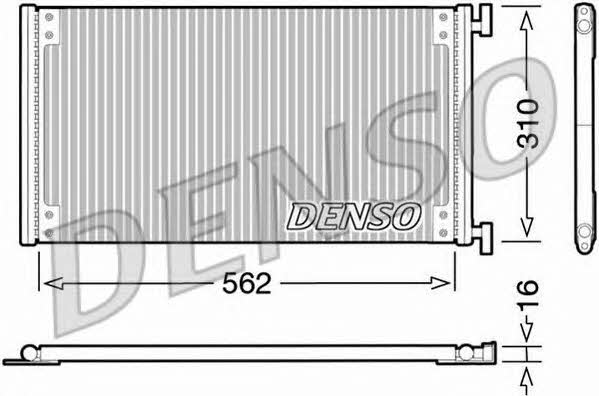 DENSO DCN09040 Радіатор кондиціонера (Конденсатор) DCN09040: Купити в Україні - Добра ціна на EXIST.UA!