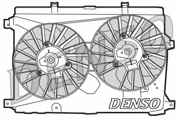 DENSO DER01015 Вентилятор радіатора охолодження DER01015: Приваблива ціна - Купити в Україні на EXIST.UA!