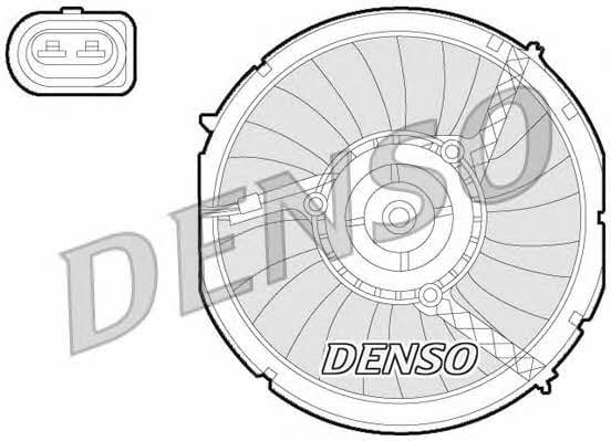 DENSO DER02003 Вентилятор радіатора охолодження DER02003: Купити в Україні - Добра ціна на EXIST.UA!
