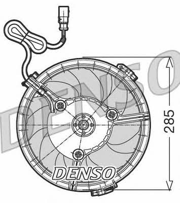DENSO DER02005 Вентилятор радіатора охолодження DER02005: Купити в Україні - Добра ціна на EXIST.UA!