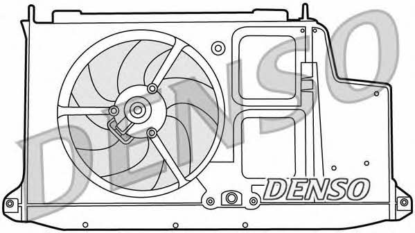DENSO DER21012 Вентилятор радіатора охолодження DER21012: Приваблива ціна - Купити в Україні на EXIST.UA!