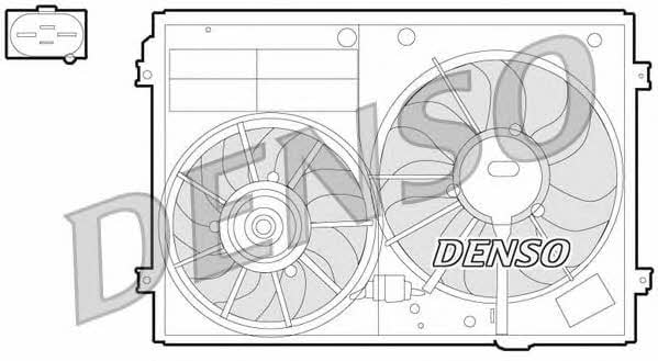 DENSO DER32012 Вентилятор радіатора охолодження DER32012: Купити в Україні - Добра ціна на EXIST.UA!