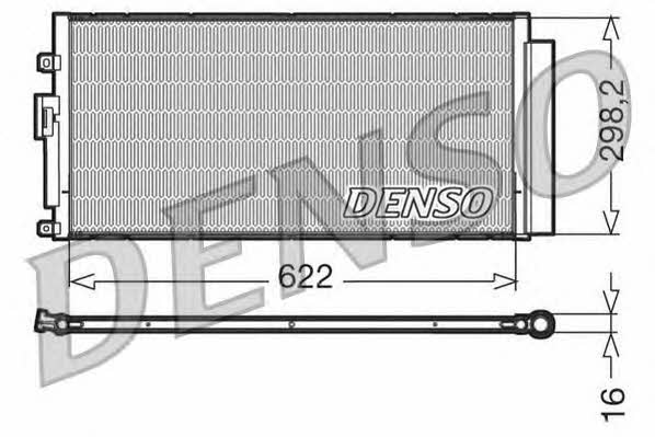 DENSO DCN09046 Радіатор кондиціонера (Конденсатор) DCN09046: Купити в Україні - Добра ціна на EXIST.UA!