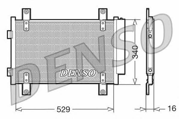 DENSO DCN09049 Радіатор кондиціонера (Конденсатор) DCN09049: Купити в Україні - Добра ціна на EXIST.UA!