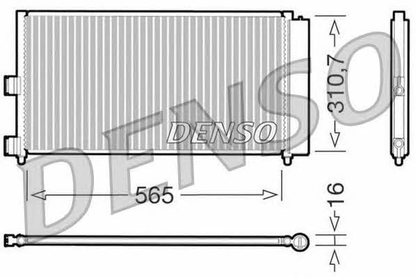 DENSO DCN09070 Радіатор кондиціонера (Конденсатор) DCN09070: Купити в Україні - Добра ціна на EXIST.UA!
