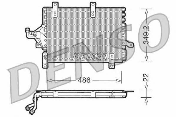 DENSO DCN09141 Радіатор кондиціонера (Конденсатор) DCN09141: Купити в Україні - Добра ціна на EXIST.UA!