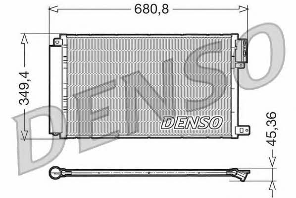 DENSO DCN09300 Радіатор кондиціонера (Конденсатор) DCN09300: Купити в Україні - Добра ціна на EXIST.UA!