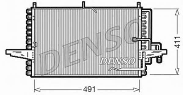 DENSO DCN10002 Радіатор кондиціонера (Конденсатор) DCN10002: Купити в Україні - Добра ціна на EXIST.UA!