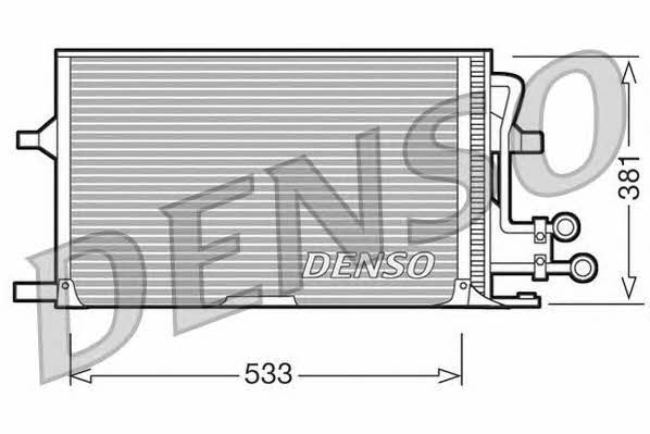 DENSO DCN10003 Радіатор кондиціонера (Конденсатор) DCN10003: Приваблива ціна - Купити в Україні на EXIST.UA!