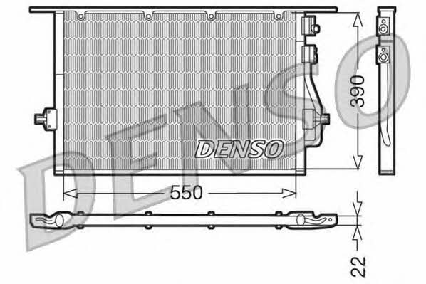 DENSO DCN10014 Радіатор кондиціонера (Конденсатор) DCN10014: Купити в Україні - Добра ціна на EXIST.UA!