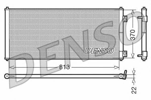 DENSO DCN10018 Радіатор кондиціонера (Конденсатор) DCN10018: Купити в Україні - Добра ціна на EXIST.UA!