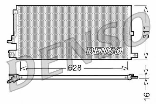 DENSO DCN11007 Радіатор кондиціонера (Конденсатор) DCN11007: Купити в Україні - Добра ціна на EXIST.UA!