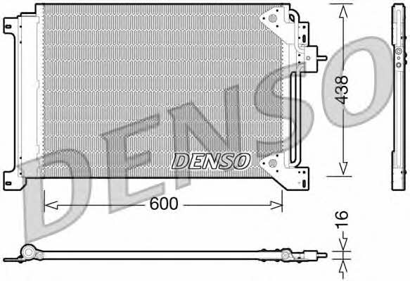 DENSO DCN12004 Радіатор кондиціонера (Конденсатор) DCN12004: Приваблива ціна - Купити в Україні на EXIST.UA!