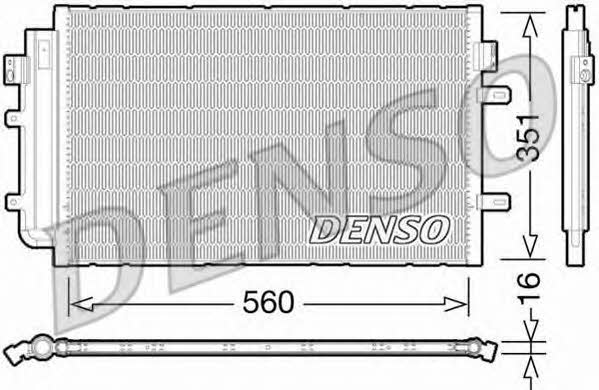 DENSO DCN12005 Радіатор кондиціонера (Конденсатор) DCN12005: Купити в Україні - Добра ціна на EXIST.UA!
