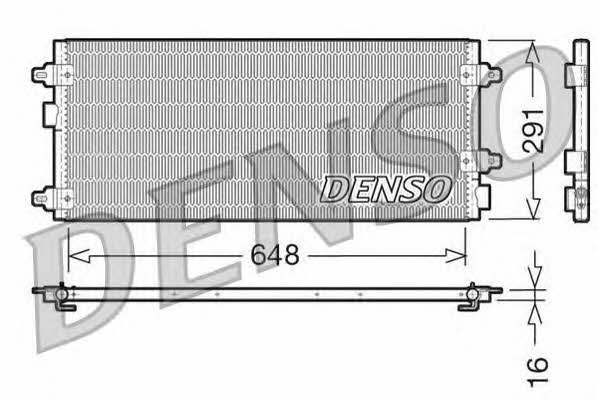 DENSO DCN13003 Радіатор кондиціонера (Конденсатор) DCN13003: Купити в Україні - Добра ціна на EXIST.UA!
