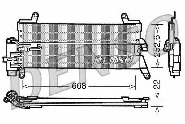 DENSO DCN13010 Радіатор кондиціонера (Конденсатор) DCN13010: Купити в Україні - Добра ціна на EXIST.UA!