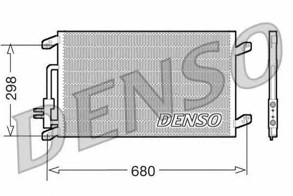 DENSO DCN13016 Радіатор кондиціонера (Конденсатор) DCN13016: Купити в Україні - Добра ціна на EXIST.UA!