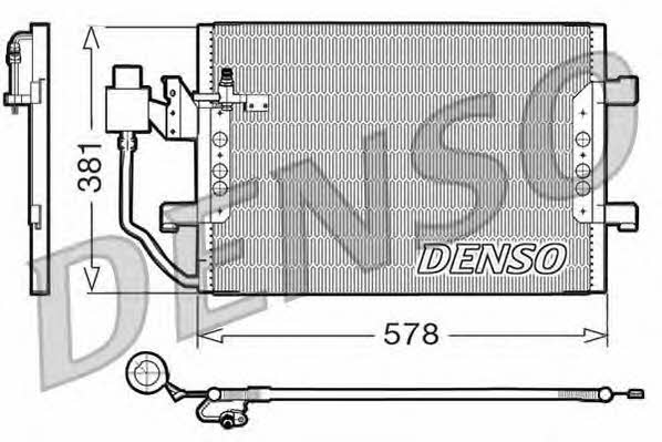 DENSO DCN17001 Радіатор кондиціонера (Конденсатор) DCN17001: Купити в Україні - Добра ціна на EXIST.UA!