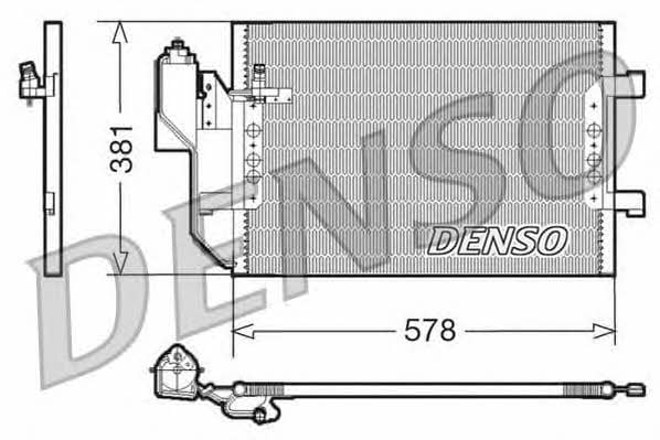 DENSO DCN17002 Радіатор кондиціонера (Конденсатор) DCN17002: Купити в Україні - Добра ціна на EXIST.UA!
