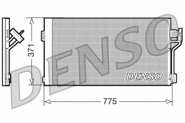 DENSO DCN17050 Радіатор кондиціонера (Конденсатор) DCN17050: Купити в Україні - Добра ціна на EXIST.UA!
