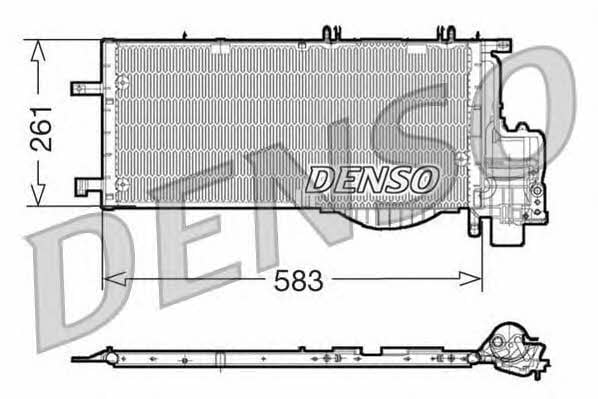 DENSO DCN20022 Радіатор кондиціонера (Конденсатор) DCN20022: Купити в Україні - Добра ціна на EXIST.UA!