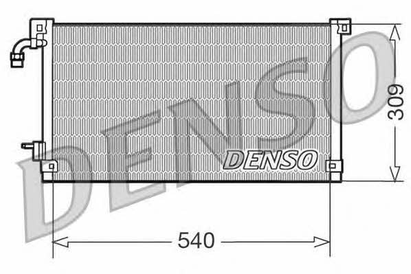 DENSO DCN21004 Радіатор кондиціонера (Конденсатор) DCN21004: Купити в Україні - Добра ціна на EXIST.UA!