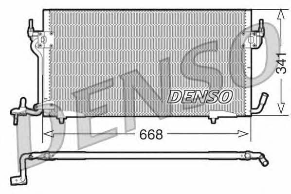 DENSO DCN21011 Радіатор кондиціонера (Конденсатор) DCN21011: Приваблива ціна - Купити в Україні на EXIST.UA!
