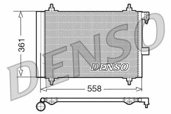 DENSO DCN21025 Радіатор кондиціонера (Конденсатор) DCN21025: Приваблива ціна - Купити в Україні на EXIST.UA!