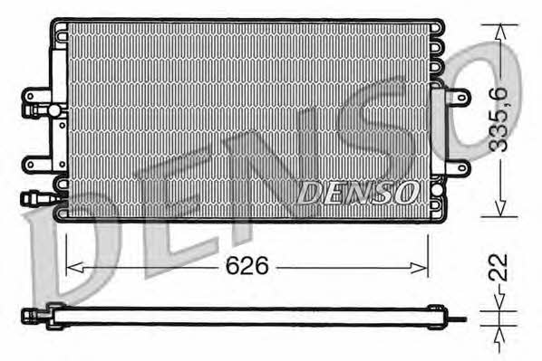 DENSO DCN23001 Радіатор кондиціонера (Конденсатор) DCN23001: Купити в Україні - Добра ціна на EXIST.UA!
