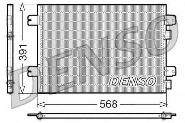DENSO DCN23011 Радіатор кондиціонера (Конденсатор) DCN23011: Купити в Україні - Добра ціна на EXIST.UA!