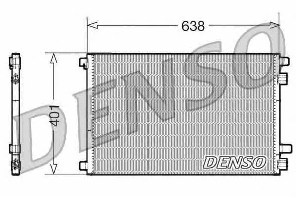 DENSO DCN23012 Радіатор кондиціонера (Конденсатор) DCN23012: Купити в Україні - Добра ціна на EXIST.UA!