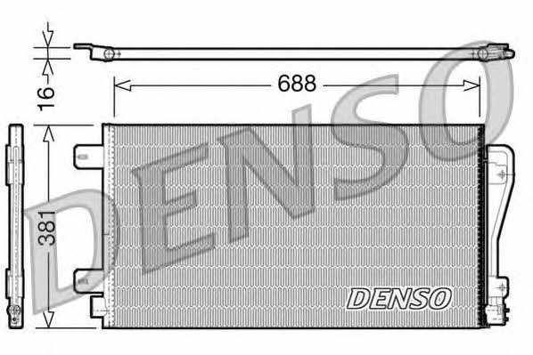 DENSO DCN23014 Радіатор кондиціонера (Конденсатор) DCN23014: Купити в Україні - Добра ціна на EXIST.UA!
